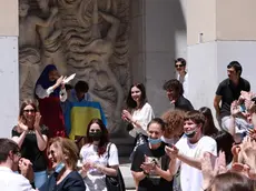 Studenti al liceo Franchetti di Mestre: tra pochi giorni riaprono le scuole, in presenza