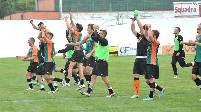 (CRUCCU) PORTOGRUARO 01/06/2013 MATTEO BOEM.VENEZIA VS RENATE (MAGLIA BIANCA)....