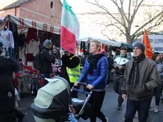 Corteo di protesta dei forconi per le vie di Mestre