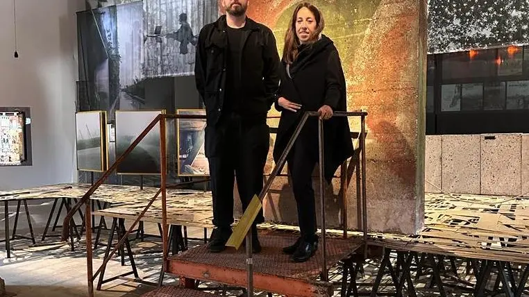 Alessandra Rampazzo e Marcello Galiotto dello studio AMAA