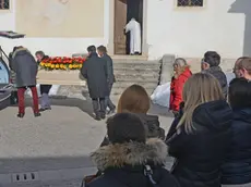 Funerali a Taibon agordino dopo il terribile mortale in galleria
