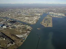 Foto per Mitia Chiarin - Veduta aerea di Porto Marghera - Porto Marghera dall'alto, qui Zoggia indica l'area di sviluppo