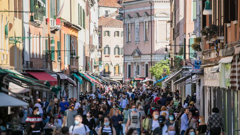 La Strada Nova, la più frequentata dai turisti a Cannaregio