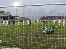 Interpress/Gf.Tagliapietra. 27.01.2019. Calcio serie B.Venezia-Padova. Gol su rigore del Venezia