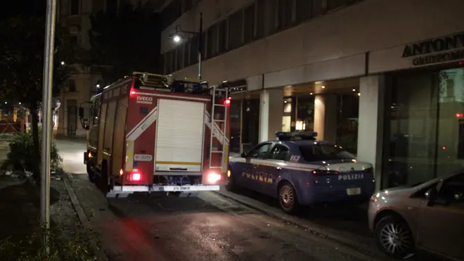 Rinvenimento di una bottiglia esplosiva al civico 33 di via Verdi a Mestre