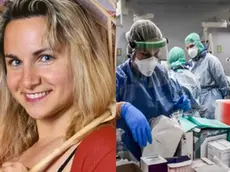 Sabrina Pattarello e il reparto di terapia intensiva Covid