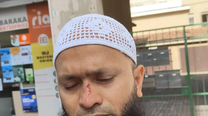 Ahmed Bulbul, 39 anni, è stato aggredito al centro di preghiera di via Piave