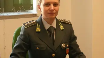 Sara Iuri capitano della Guardia di Finanza di 33 anni