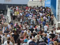 Un'immagine dei flussi a San Marco