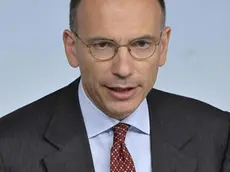 Italian Premier Enrico Letta during a press conference after the cabinet meeting in Rome, Italy, 02 August 2013. Letta said Friday that he was hopeful the "interests of the country will prevail" but admitted it is a "delicate moment" for Italy after Silvio Berlusconi's tax-fraud conviction was upheld by the supreme court.. ANSA / LUIGI MISTRULLI