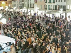 Foto Agenzia Candussi/ Morsego/ Mestre/ Incontro “Ritroviamoci in piazza, come una volta” in Piazza Ferretto