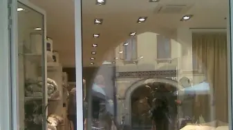 Il nuovo negozio Tessar inaugurato ieri in via Palazzo