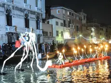 Interpress/Mazzega Morsego Venezia,26.01.2013.- Inaugurato il Carnevale di Venezia 2013 in Canale di Cannaregio.-