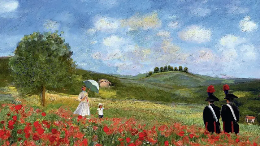 I quadri dei grandi maestri "rivisitati" per il Calendario 2016 dell'Arma