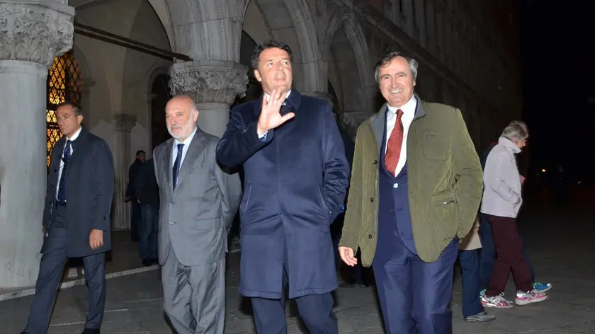 INTERPRESS/GF.TAGLIAPIETRA. 16.10.2015.- MATTEO RENZI A VENEZIA.