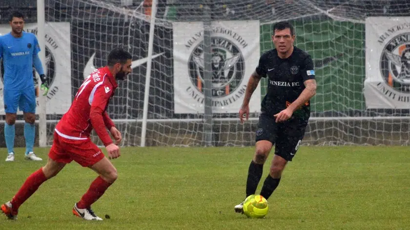 Interpress/Gf.Tagliapietra. Calcio. Venezia -Ancona- Domizzi