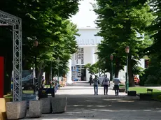 Interpress/M.Tagliapietra Venezia 17.05.2018.- Allestimenti Biennale Architettura Giardini. Padiglione Centrale