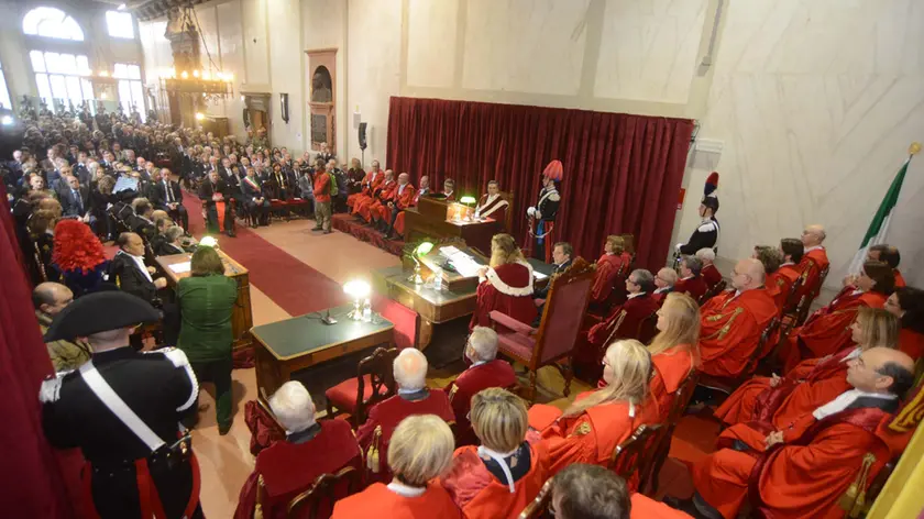 L'apertura dell'anno giudiziario in Corte d'Appello