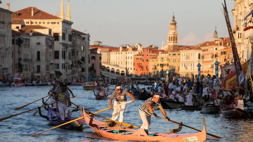 Un momento della Regata Storica del 2022