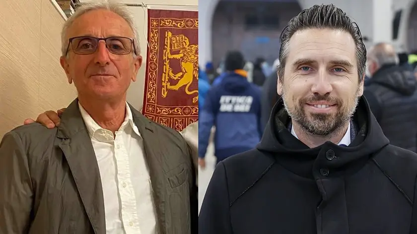 Luciano "Aldino" Padoan ed Emanuele Mazzaro