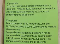 Agenzia: Candussi. Giornalista: Artico. Descrizione: negozi chiusi tra via Einaudi e via Manin, Mestre.