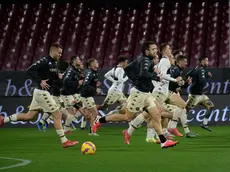 vatrella foto er salernitana venezia rinviata riscaldamento