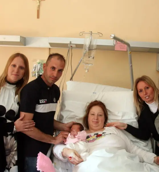 Il giorno più bello di Elisa Venier, quello della nascita della sua bimba
