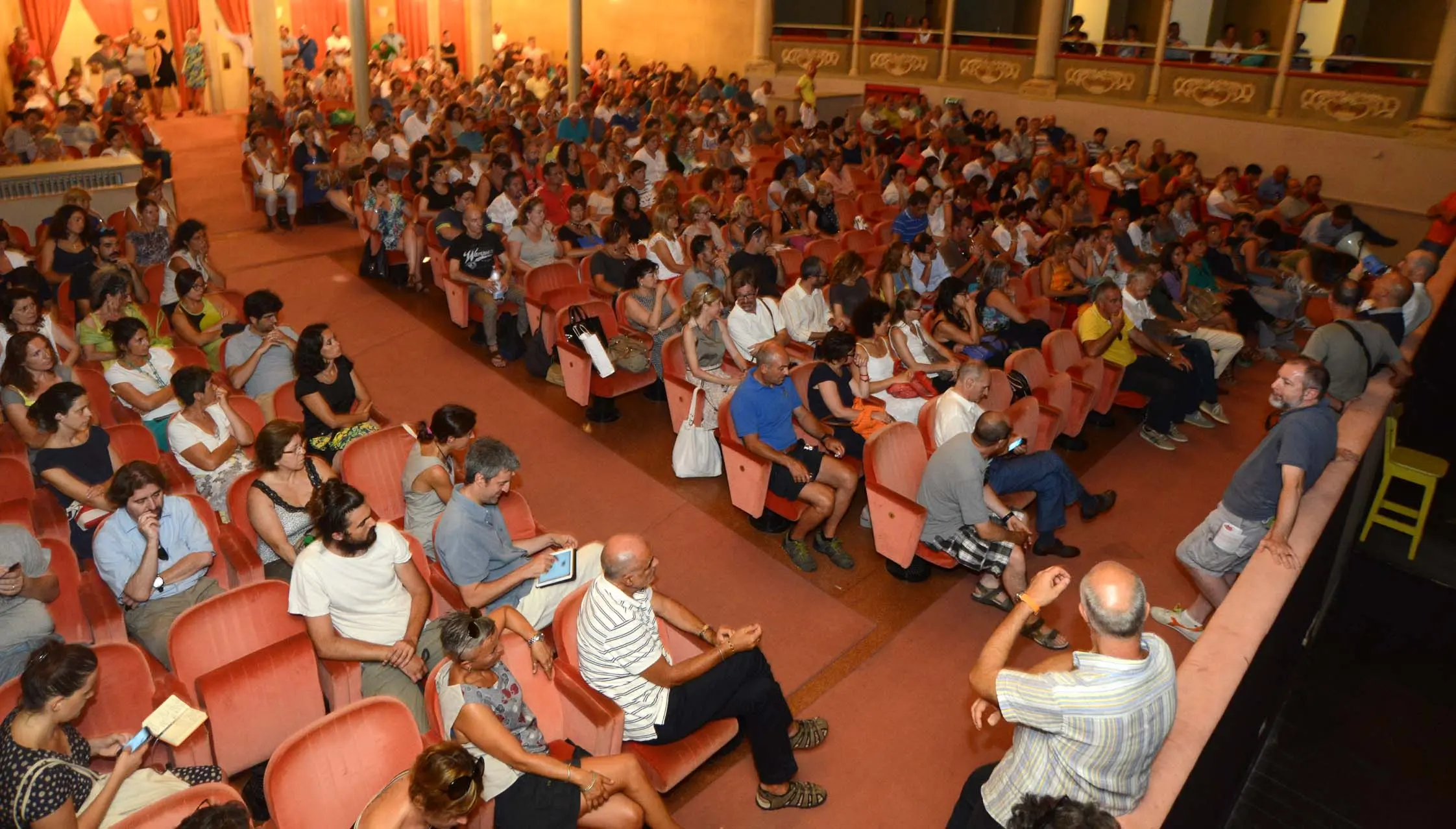 Interpress/M.Tagliapietra Venezia 20.07.2015.- Assemblea dipendenti comunali. Teatro Malibran.