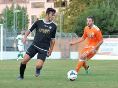 (CRUCCU) SAN DONA' DI PIAVE 14/08/2013 MATTEO BOEM.VENEZIA (MAGLIA NERA) VS UDINESE.N¡18 MARCONI (VENEZIA)..