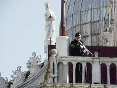 Interpress/M.Tagliapietra Venezia 26.02.2017.- Carnevale. Carabinieri.