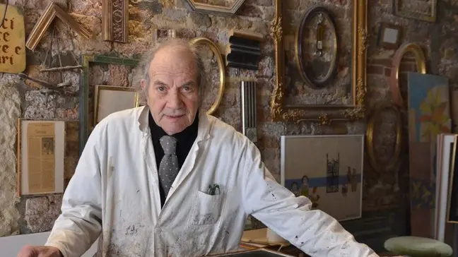 Interpress/GF.Tagliapietra Venezia. 17.04.2018.- Tony Dalla Venezia restauratore