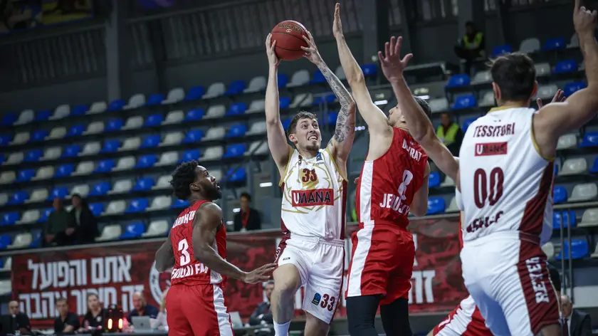 La partita Hapoel Gerusalemme-Reyer Venezia