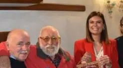 Garbisa al centro con la presidente del consiglio comunale Damiano
