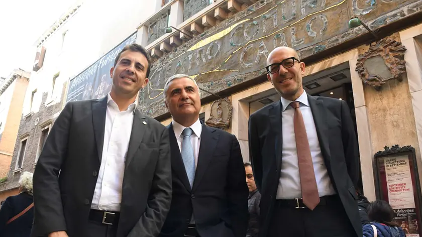 Cristiano Corazzari, Giampiero Beltotto e Michele Zuin