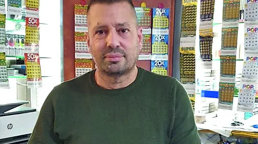 Daniele Cacco della ricevitoria Charme (foto Pòrcile)
