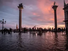 17/11/19 Milano, Acqua alta a Venezia