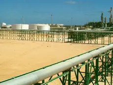 Libia- Centrale di compressione olio e gas di Mellitah