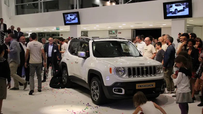 Lancio della nuova Jeep Renegade alla concessionaria Campello a Mestre
