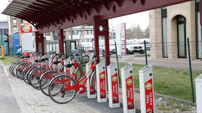 Viale Ancona Venice in Bike - Servizio Bike Sharing venezia Mestre, 05/03/2020 Foto A. Gilardi/Ag. Lorenzo Pòrcile