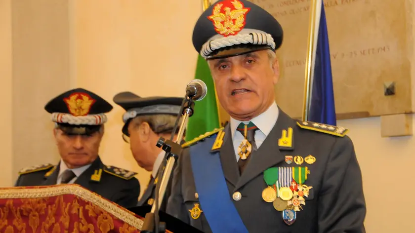 Interpress/Mazzega Mion Venezia, 19.03.2015.- Cambio ai vertici della G.di F..- Il nuovo Gen. Corpo d'Armata Giuseppe Mango.-