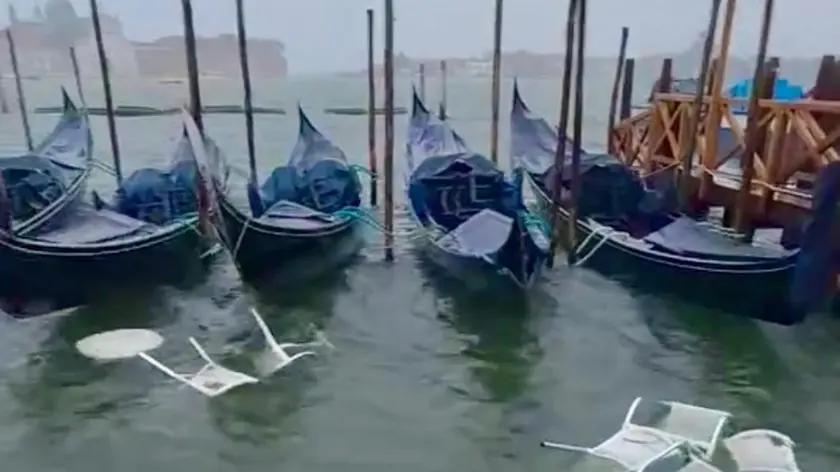 Maltempo a Venezia