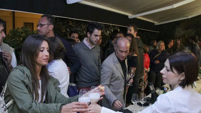 Inaugurazione del ristorante 'Santi Mestrini' in piazzetta Olivotti a Mestre
