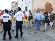 Interpress/M.Tagliapietra Venezia 02.06.2018.- Arrivo barconi turistici fondamente nuove.