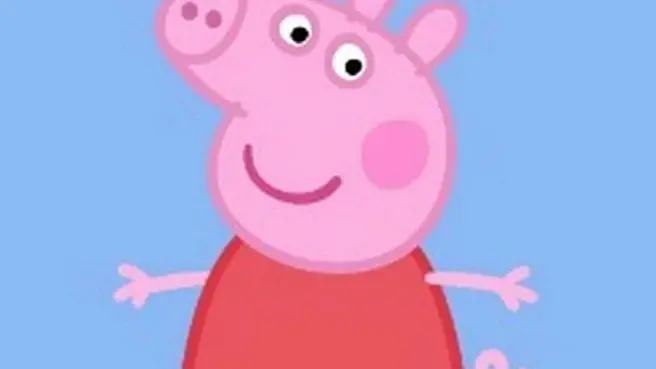 Un'immagine presa dal profilo Twitter ufficiale di Peppa Pig. Roma, 5 gennaio 2014. ANSA/ TWITTER +++ NO SALES - EDITORIAL USE ONLY +++