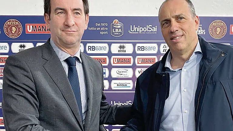 I presidenti Federico Casarin e Guglielmo Feliziani