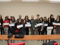 Premiazione degli studenti meritevoli figli dei dipendenti Manutencoop a cui è stata assegnata una borsa di studio