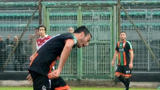 INTERPRESS/TAGLIAPIETRA. 03.11.2013. CALCIO. UNIONE VENEZIA-REGGIANA. GOL DI BOCALON