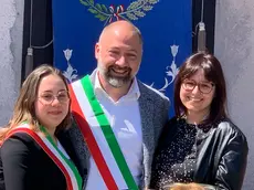 La famiglia Marian: due fasce tricolori su tre componenti