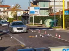 Il luogo dell'incidente sove sono state investite le sorelle Polese, a dicembre: Francesca è morta a 51 anni dopo due mesi di agoni