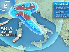 Le previsioni di 3bmeteo per il fine settimana pasquale